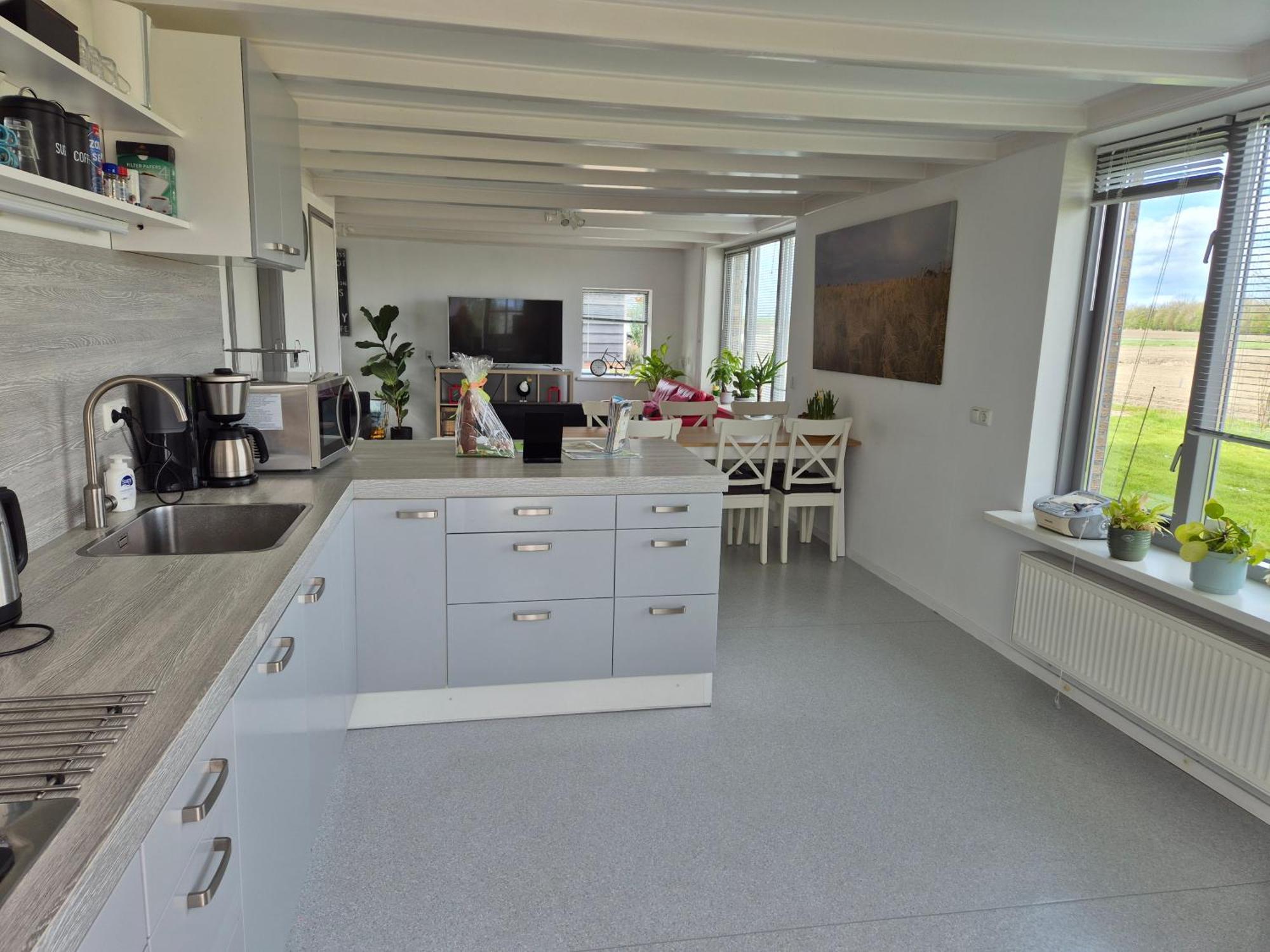 Vrijstaande Ruime Familiewoning Landelijk Gelegen Villa Lewedorp Exterior foto
