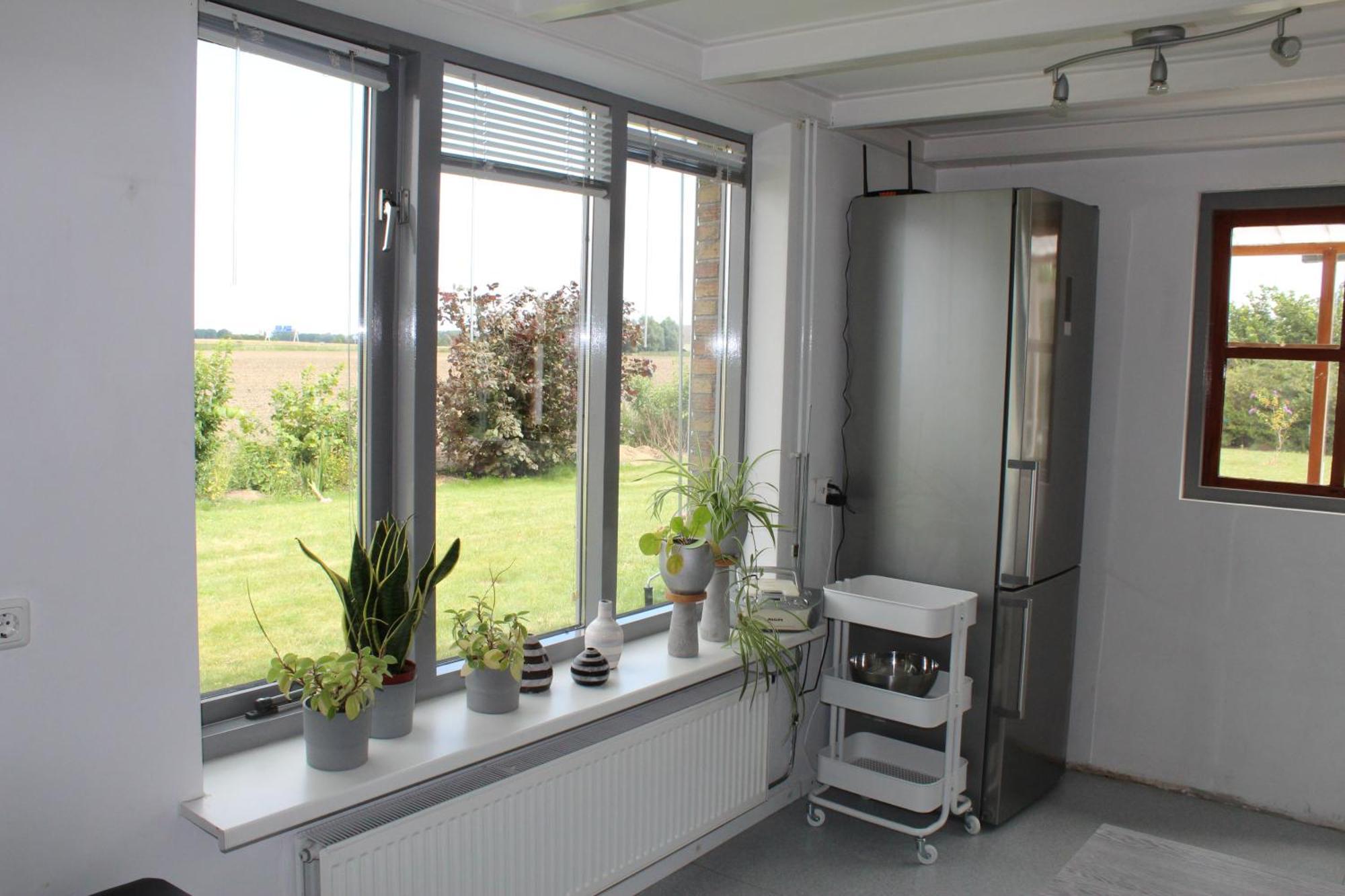 Vrijstaande Ruime Familiewoning Landelijk Gelegen Villa Lewedorp Exterior foto